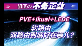 【胡瓜搞机】软路由到底好在哪儿？教你PVE下Ikuai+lede有什么用