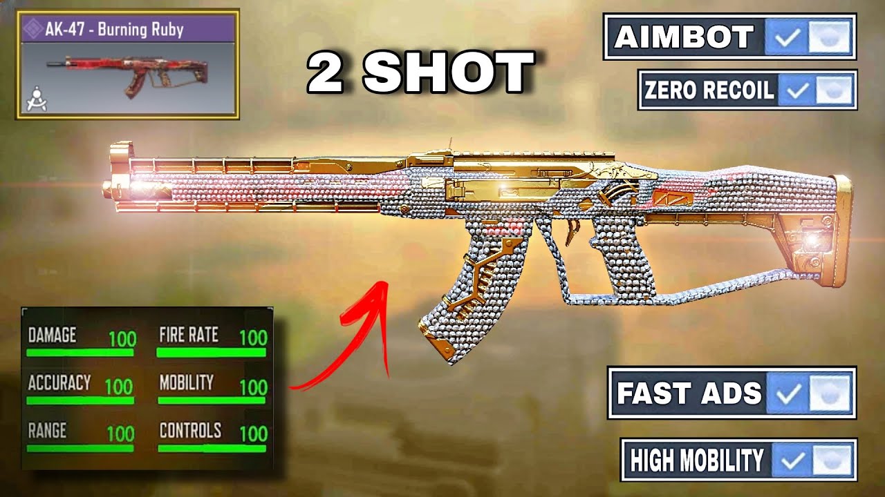 NEW "2 SHOT" AK 47 Gunsmith! its TAKING OVER COD Mobile in Season 2 ...