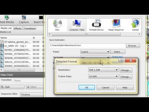 How to make your video HD on videopad!