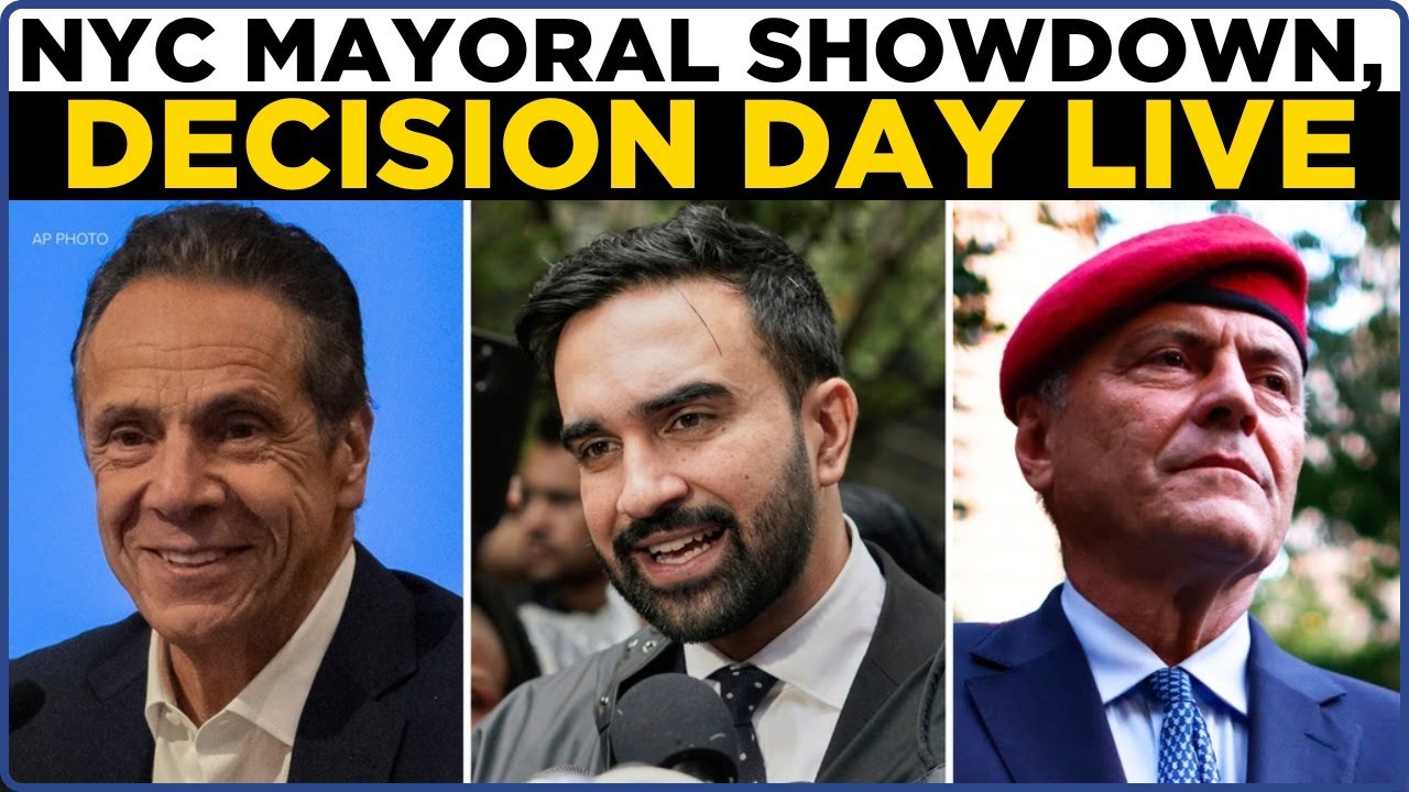 New York Mayoral Election LIVE: Decision Day Tensions Rise Across the ...