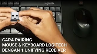 Cara Pairing Mouse & Keyboard Wireless Logitech dengan 1 Unifying Receiver screenshot 2