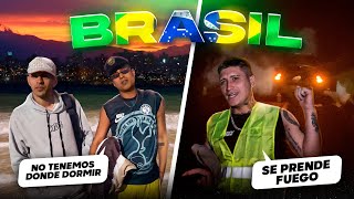 VARADOS y SIN PLATA en BRASIL 🇧🇷 ASI FUE NUESTRA LLEGADA - VLOG MDS