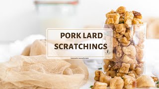 Homemade Pork Lard Scratchings