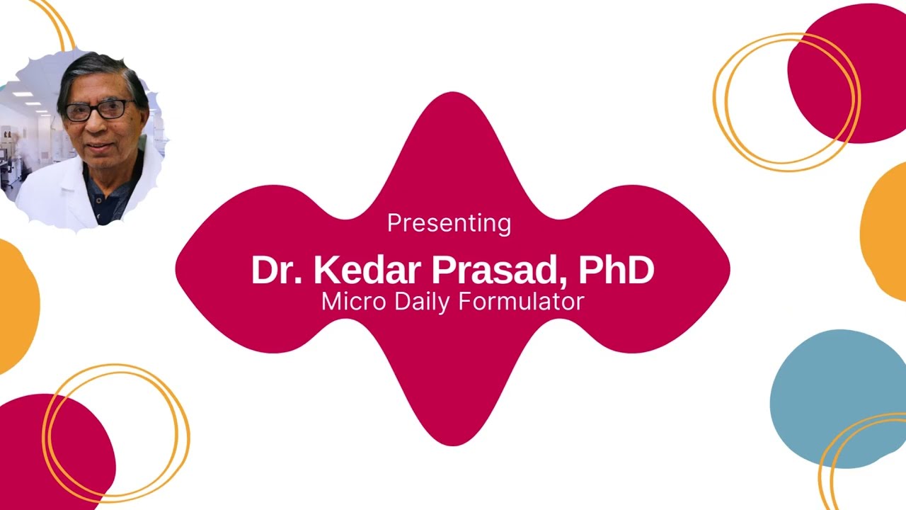 Top 2 Micro Daily Products Recommended By Dr. Prasad For Better Health | Micro Daily Team Serve