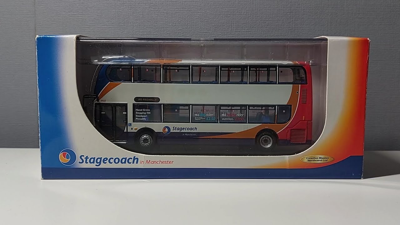 Model Bus Review No.9! UKBUS 6005 Stagecoach Manchester Enviro400 No
