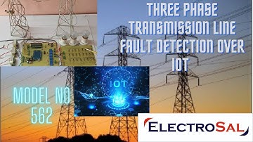 Three Phase Transmission Line Fault Detection Over IOT // Engineering / electronic / electrical