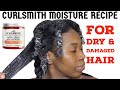 CurlSmith Double Cream Deep Quencher Review &amp; Demo | #Moisture Recipe