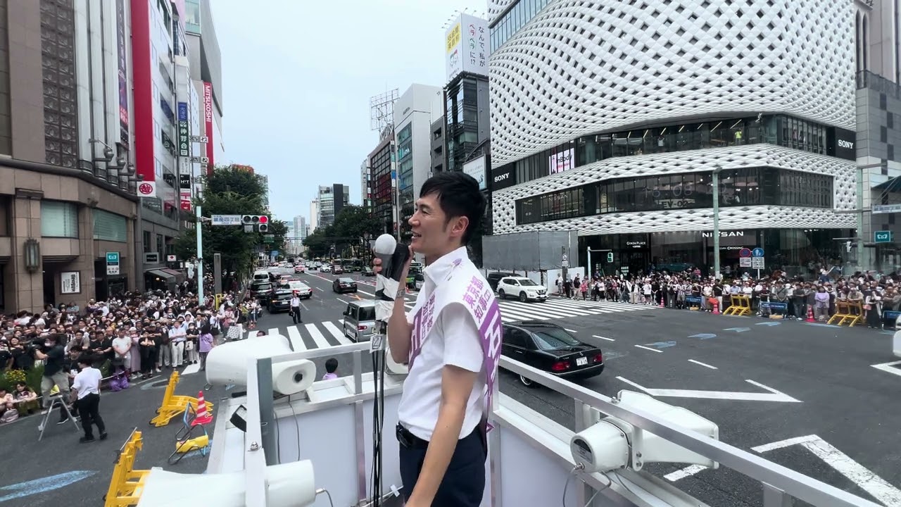 Street speech] Ginza 4-chome intersection (June 30, 2024) - an