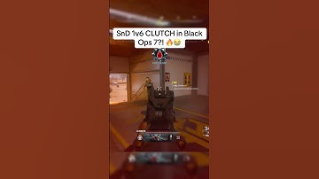SnD 1v6 CLUTCH in Black Ops 7?! 🔥😭 #bo6 #callofduty #cod #bo7
