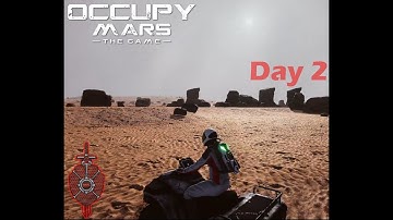 Occupy Mars Day 2 - Staying ALIVE - Building Power and Workshop