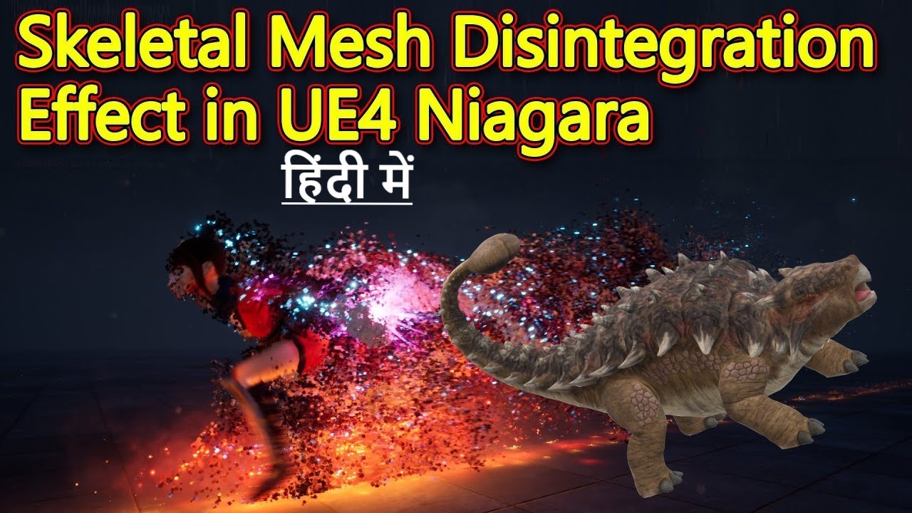 Creating Top 5 Visual Effects in Niagara for Unreal Engine in Hindi (video lesson)