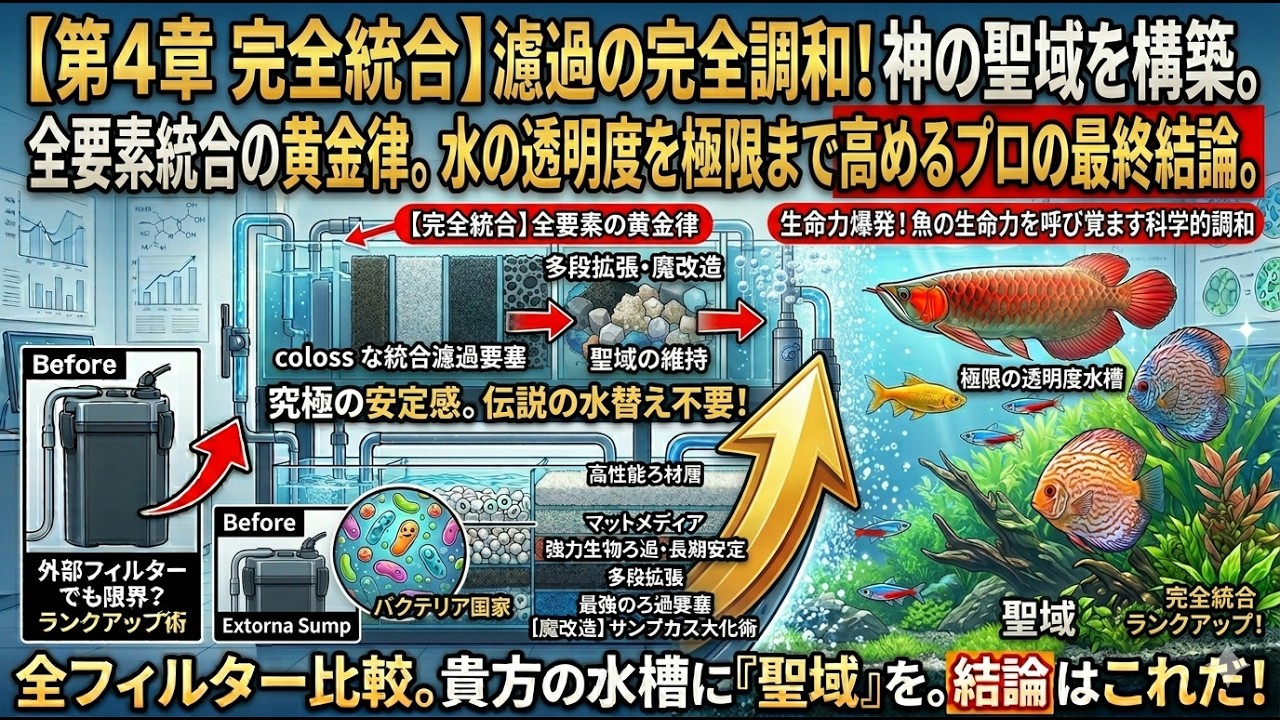 The Ultimate Aquarium Filtration] Chapter 4, all 5 parts combined