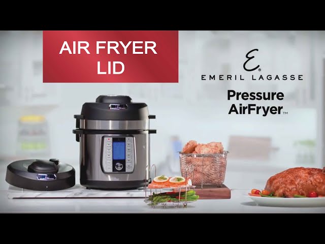 How to Use the Pressure Cooking Lid  Emeril Lagasse Pressure AirFryer 