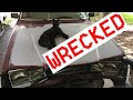 Volvo 240 front end collision repair