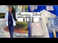 Pharmacy school VLOG| 5AM wakeup, Starting rotations, Curology delivery + more