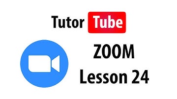 Zoom Tutorial - Lesson 24 - Host Key and Claiming as Host Using Host Key
