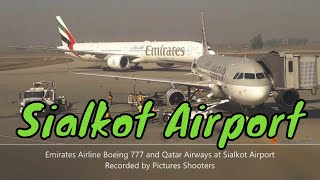 Sialkot International Airport #sialkot #Airportsialkot #EmiratesB777 #Sialkotairport