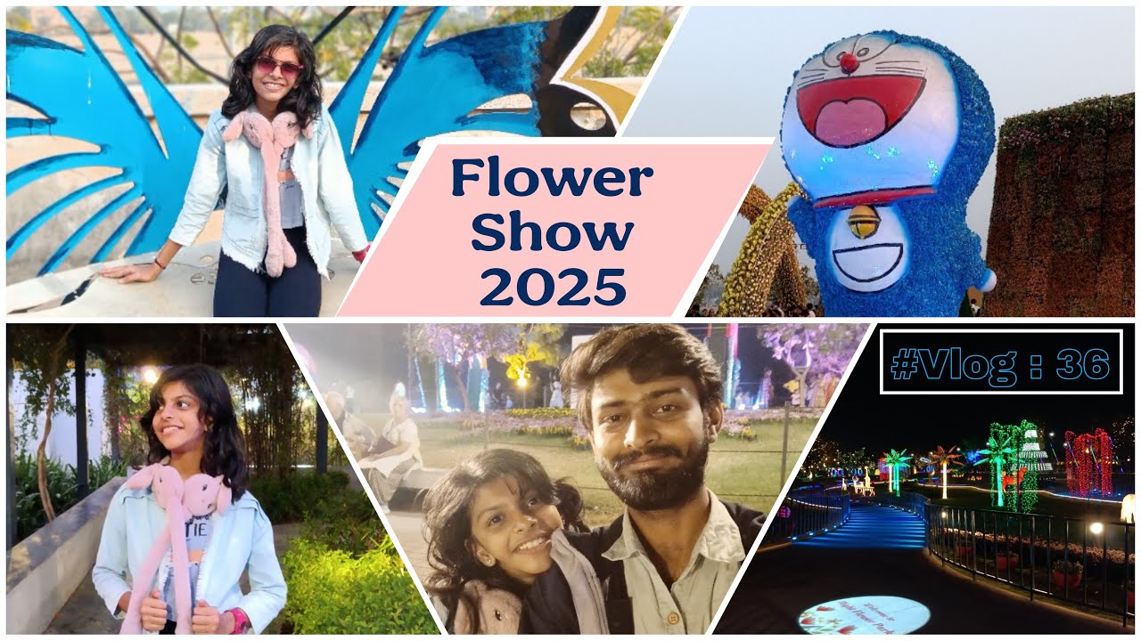 Flower Showમાં આ વખતે તો સાચે માં મોર મૂક્યા છે | Flower Show 2025