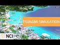 Simulation of 2004 Boxing Day tsunami - Patong beach
