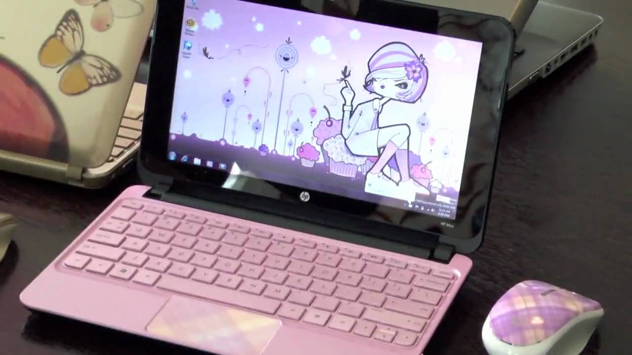 Mini Laptop Hp Pink