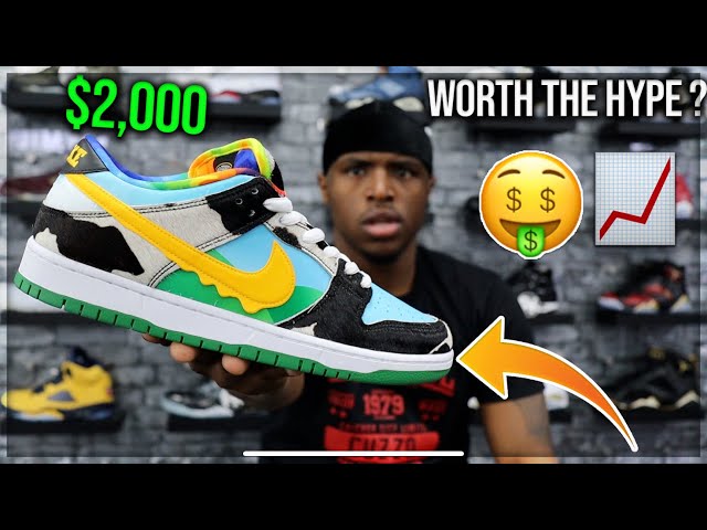 NIKE SB DUNK x BEN AND JERRY CHUNKY DUNK REVIEW - YouTube