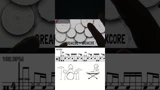 Amen Break RealDrum Ver. (Sheet Music) #drums #amenbreak #breakcore