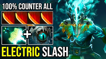 Electric Slash Juggernaut Mjollnir + Skadi Build 100% Counter ALL Dota 2
