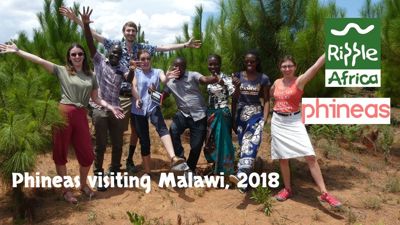 Phineas 2018 visit to Malawi - Ripple Africa