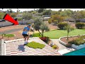 Insane Golf Trick Shots!! | Desert Backyard PUTTING GREEN!