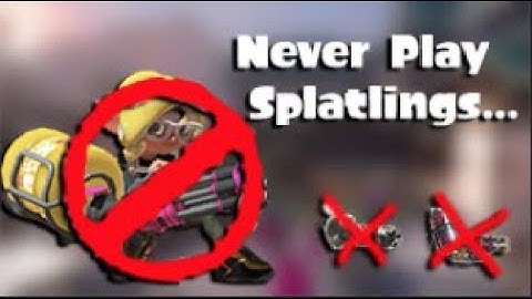 NEVER PLAY SPLATLINGS | Splatoon 3 Montage