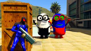 Gta 5 Funny Ragdoll Spiderman Vs Blue Minion Epic Episode