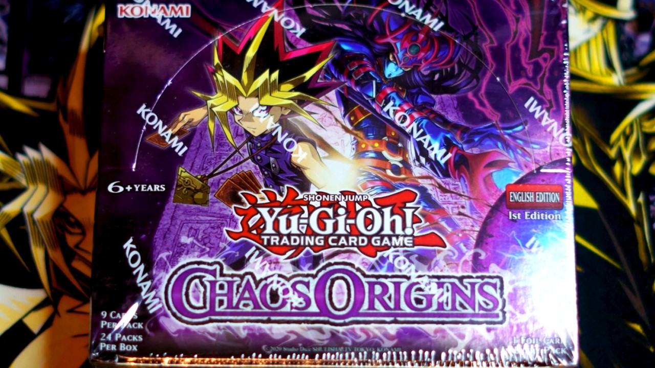 Yu-Gi-Oh! Chaos Origins Booster Box Opening! - YouTube