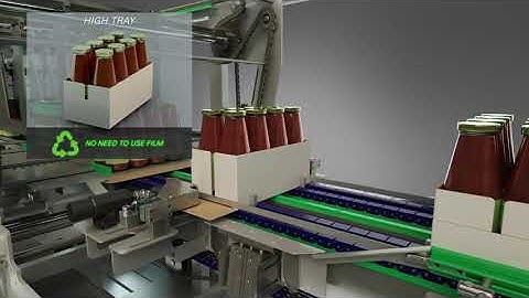 DIMAC NOVA case packer demonstrating technical features - animated version