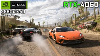Forza Horizon 5 : Ryzen 1700 + RTX 4060
