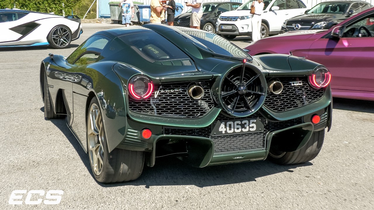 $3 Million Gordon Murray T.50 - Lovely V12 Sounds and Revs !