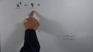 Factoring Case 4: Difference of Perfect Squares. Example 1