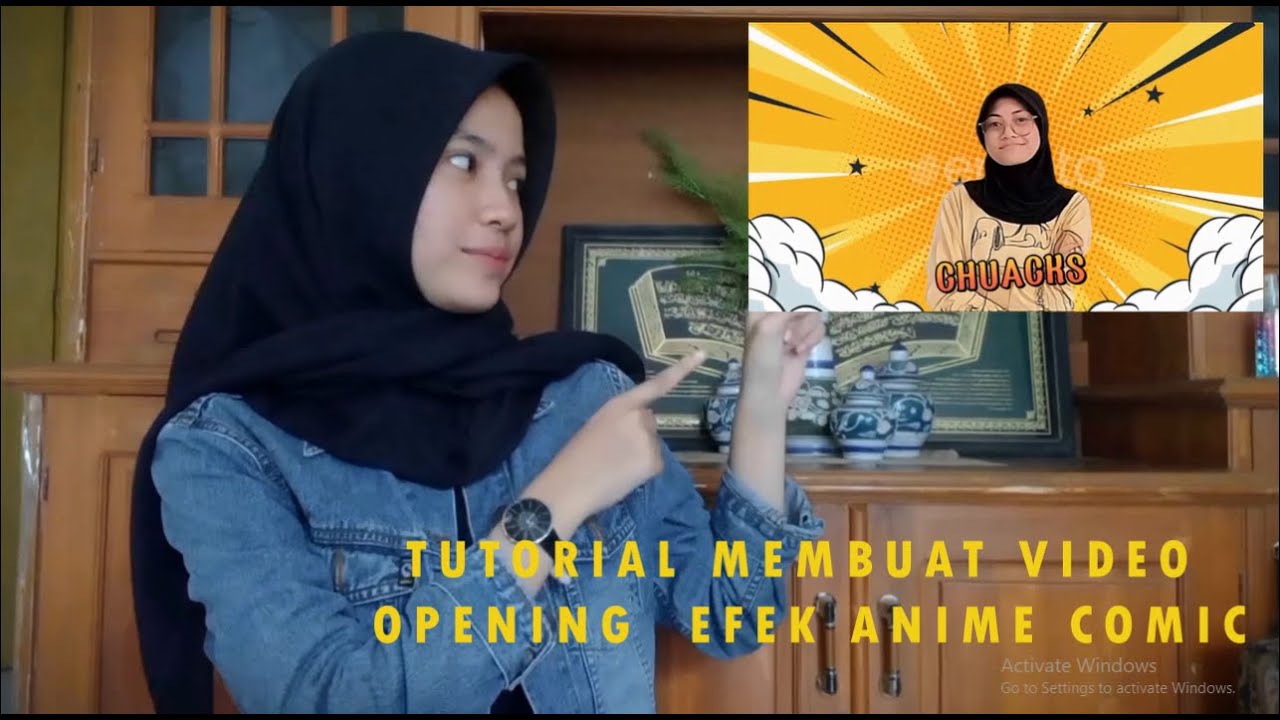 Tutorial Membuat Video Opening Efek Anime Comic - YouTube
