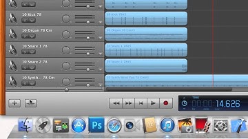 How to import Apple Loops into Garage Band and change pitch and tempo