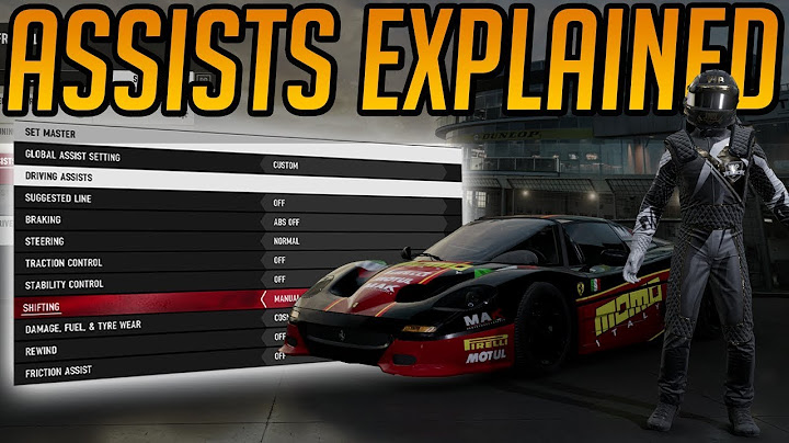Forza 7 Assists Explained (The Best Assists to Use)