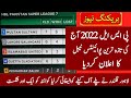 PSL 2022 Latest Point Table After Match 20 l PSL 7 Latest Point Table _ Talib Sports