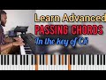 Gospel piano breakdown  learn advanced gospel passing chords in the key of c