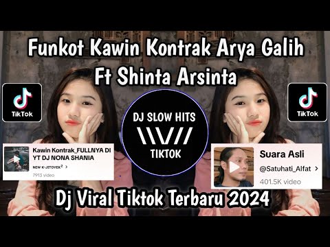 DJ TERLANJUR CINTA MATI DIKAU YANG KUSAYANG || FUNKOT KAWIN KONTRAK ARYA GALIH FT SHINTA ARSINTA