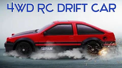 The Budget RC Drift car seen on Temu and Amazon in action