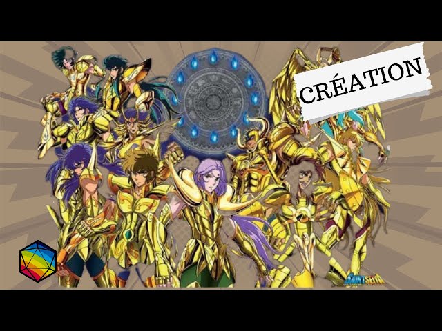 Création de jeux de rôle autour de Saint Seiya
