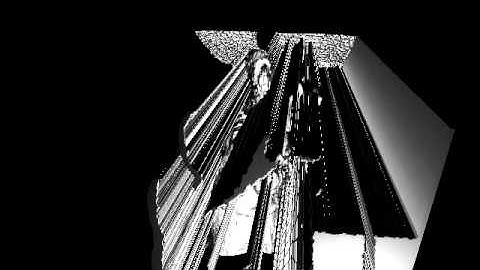 Kinect in Max/Jitter OpenGL Test #1