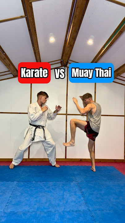 Karate vs Muay Thai… who WINS?