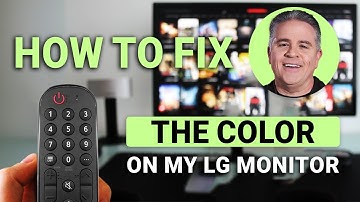 How To Fix Color Issues On Your LG Monitor: Easy Display Fix!