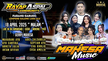 TEST KONEKSI..!! LIVE STREAMING MAHESA MUSIC ||  "RAYAP ASPAL COMMUNITY" 2025