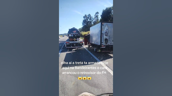 Uma fechada no trânsito pode terminar em confusão