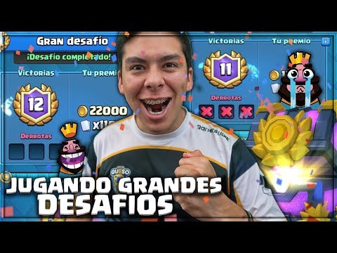 JUGANDO GRANDES DESAFÍOS Y TORNEO DE 10,000 GEMAS!! #150K SUBS | CLASH ROYALE camera iphone 8 plus apk